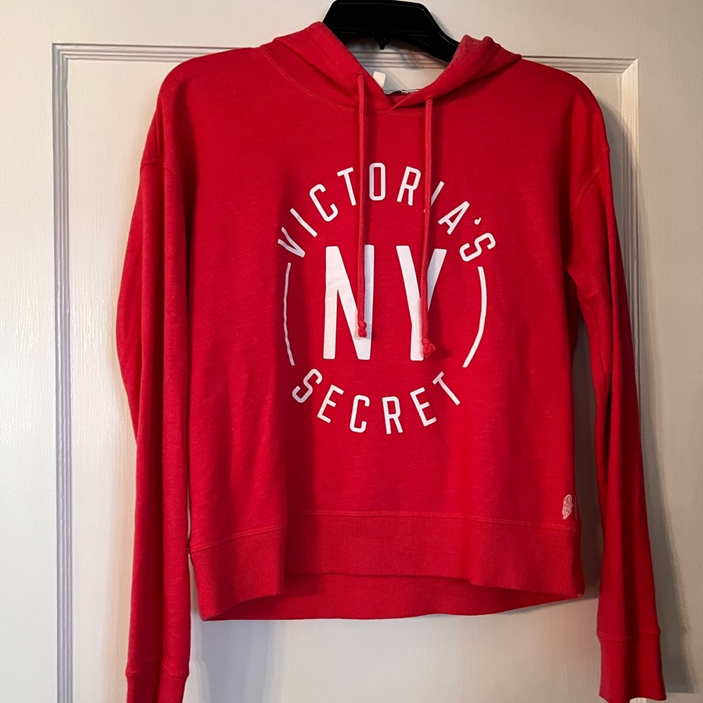 Hot pink VS hoodie